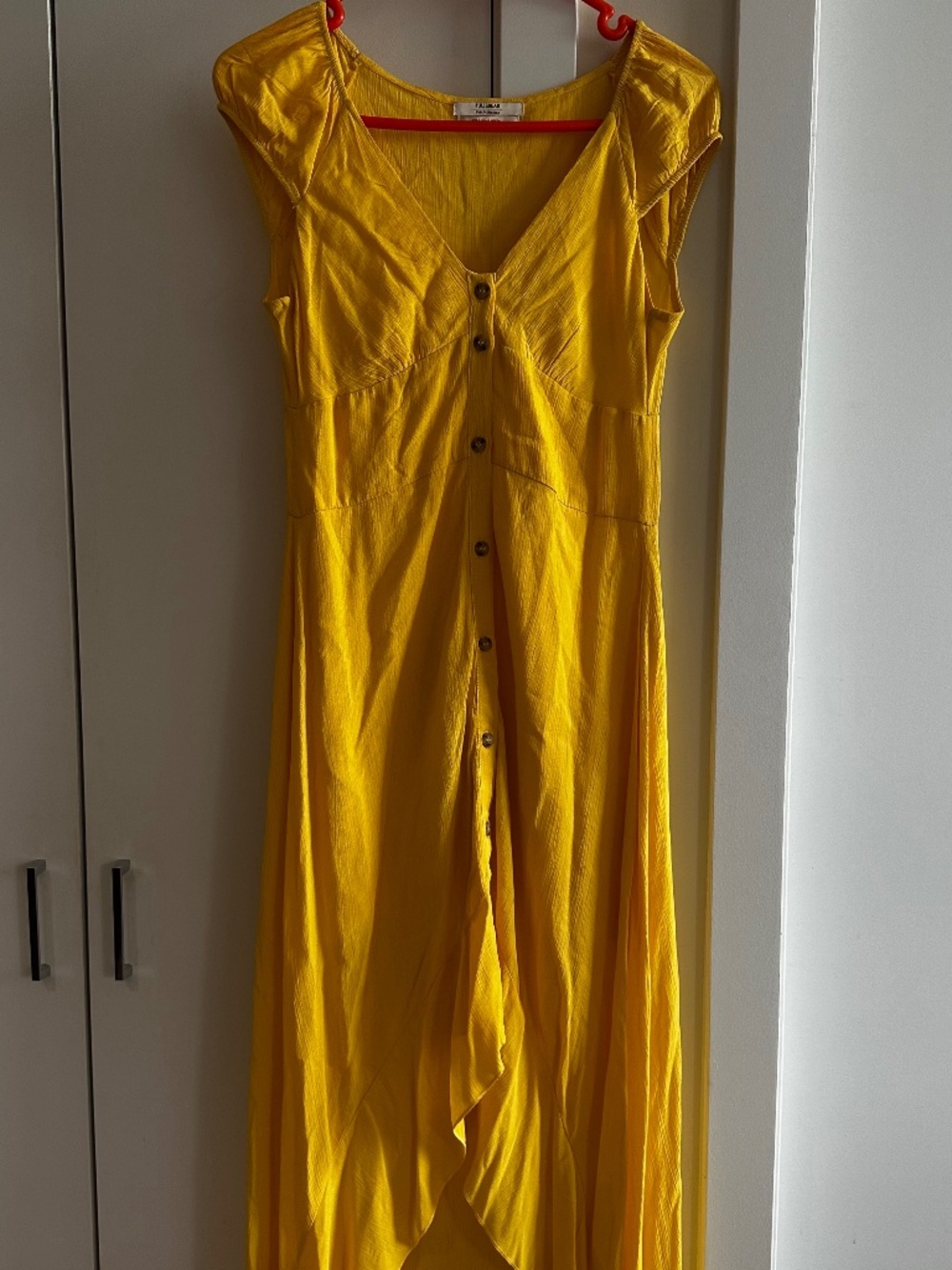 Yellow summer dress